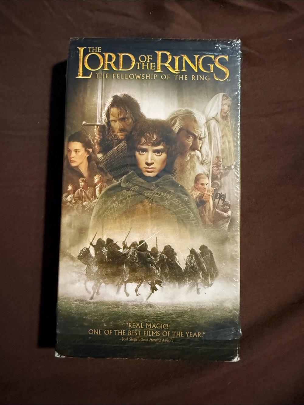 The Lord of the Rings: The Fellowship of the Ring VHS Tape (2002)